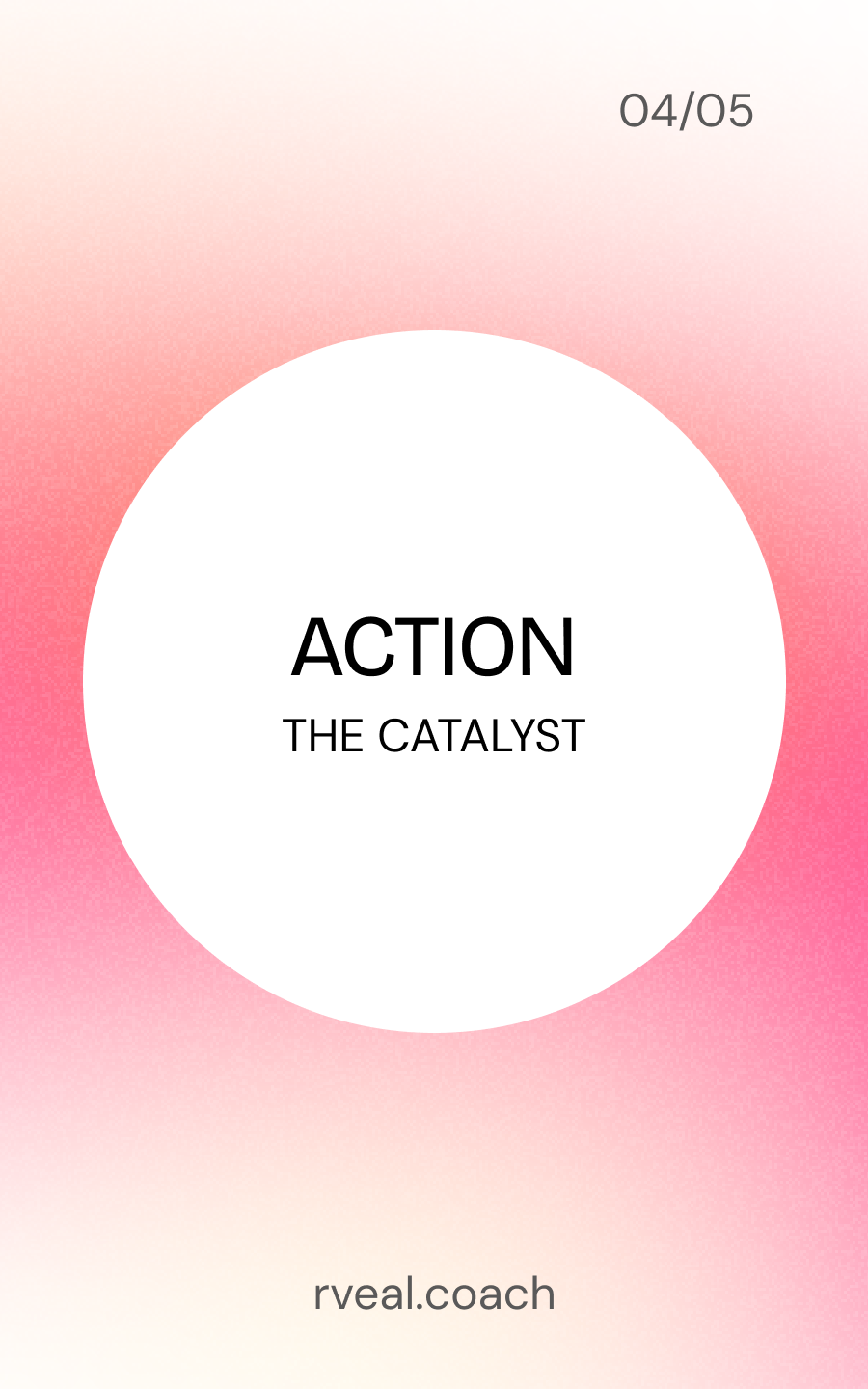 RVEAL Action mode: The Catalyst
